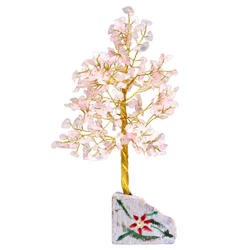 ALBERO DI GEMME - QUARZO ROSA Cristalli e altro