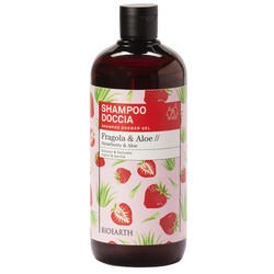 FAMILY - SHAMPOO-DOCCIA  FRAGOLA & ALOE  Bioearth