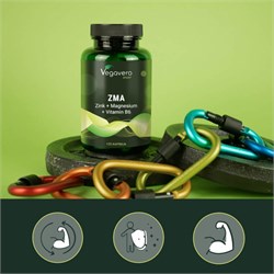 ZMA: ZINCO - MAGNESIO - VITAMINA B6 - INTEGRATORE Vegavero