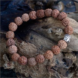 BRACCIALE RUDRAKSHA Cristalli e altro