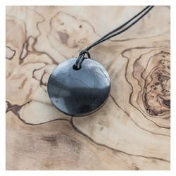 PENDENTE DI SHUNGITE - KARELIAN MOON Cristalli e altro