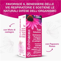 ECHINACEA TUS SOLUZIONE - INTEGRATORE Optima Naturals