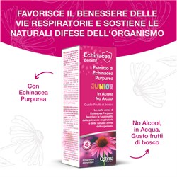 ESTRATTO DI ECHINACEA PURPUREA JUNIOR - INTEGRATORE Optima Naturals