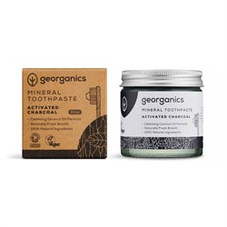 DENTIFRICIO MINERALE  CARBONE ATTIVO  Georganics