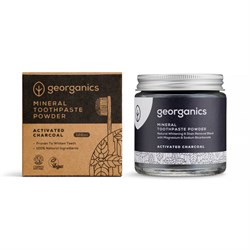 DENTIFRICIO IN POLVERE  CARBONE ATTIVO  Georganics