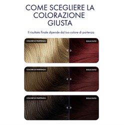 TINTA PER CAPELLI PERMANENTE - 6.6 BIONDO SCURO ROSSO FlowerTint