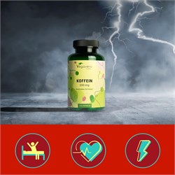 CAFFEINA 200mg - INTEGRATORE Vegavero