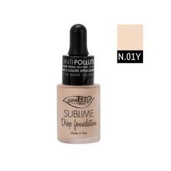 DROP FOUNDATION  SUBLIME  SOTTOTONO GIALLO PuroBio