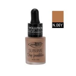 DROP FOUNDATION  SUBLIME  SOTTOTONO GIALLO PuroBio