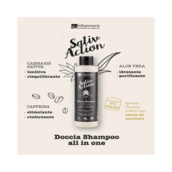 SATIV ACTION - DOCCIA-SHAMPOO  ALL IN ONE  La Saponaria