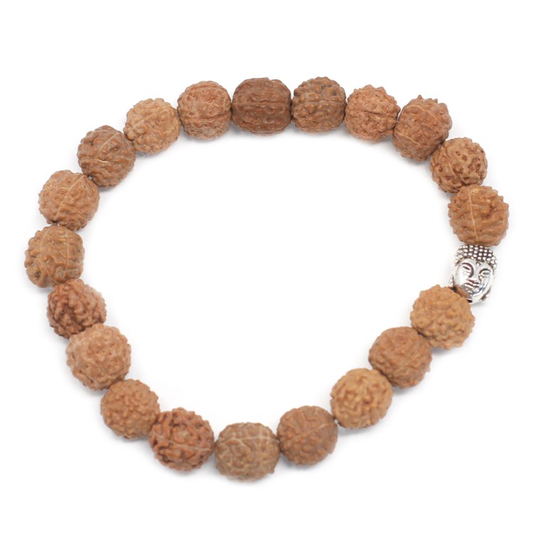 BRACCIALE RUDRAKSHA Cristalli e altro Cristalli e altro