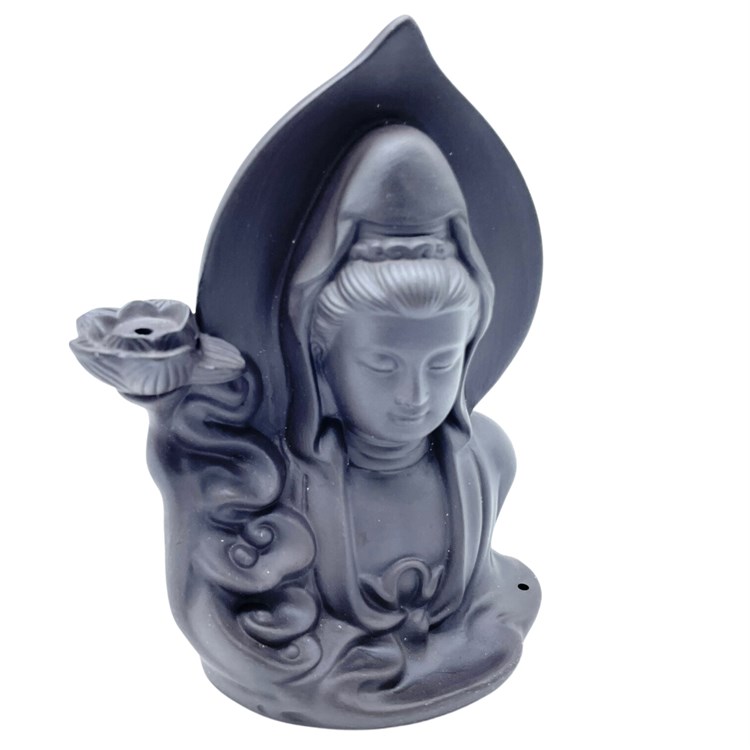 BRUCIA INCENSO IN CERAMICA BACKFLOW - BUDDHA SERENO Incensi & Accessori Incensi & Accessori