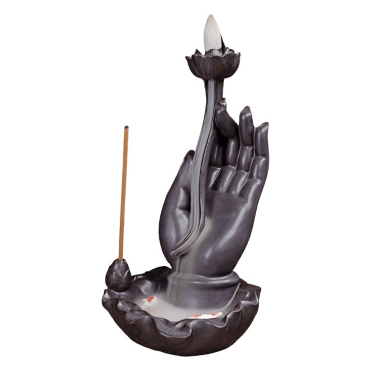 BRUCIA INCENSO IN CERAMICA - MANO DI BUDDHA Incensi & Accessori Incensi & Accessori