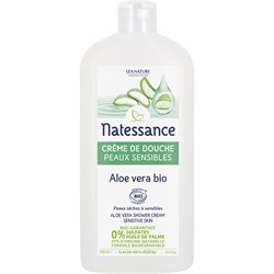 CREMA DOCCIA PELLI SENSIBILI - ALOE VERA Natessance