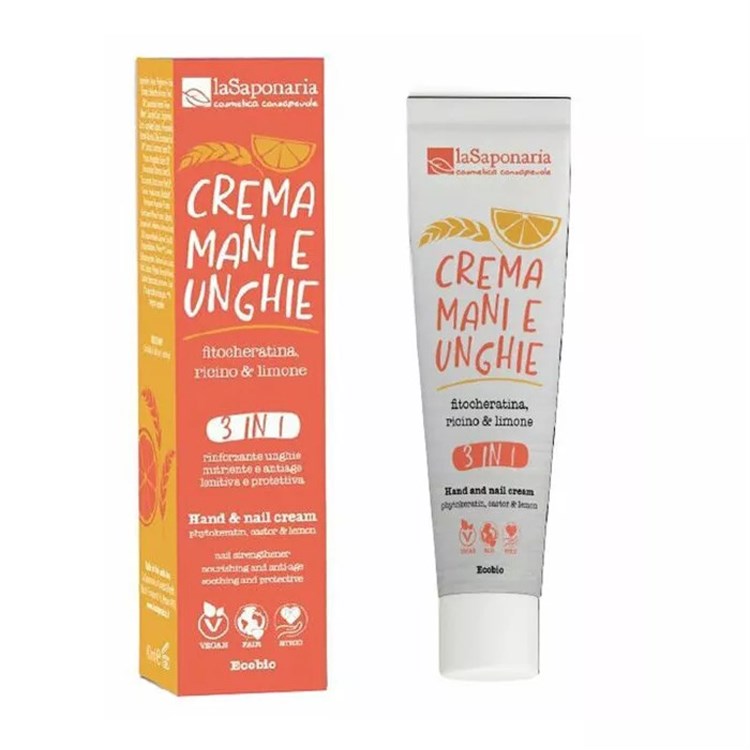 CREMA MANI E UNGHIE 3in1 La Saponaria La Saponaria