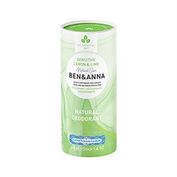 DEODORANTE STICK SENSITIVE  LEMON & LIME  Ben & Anna