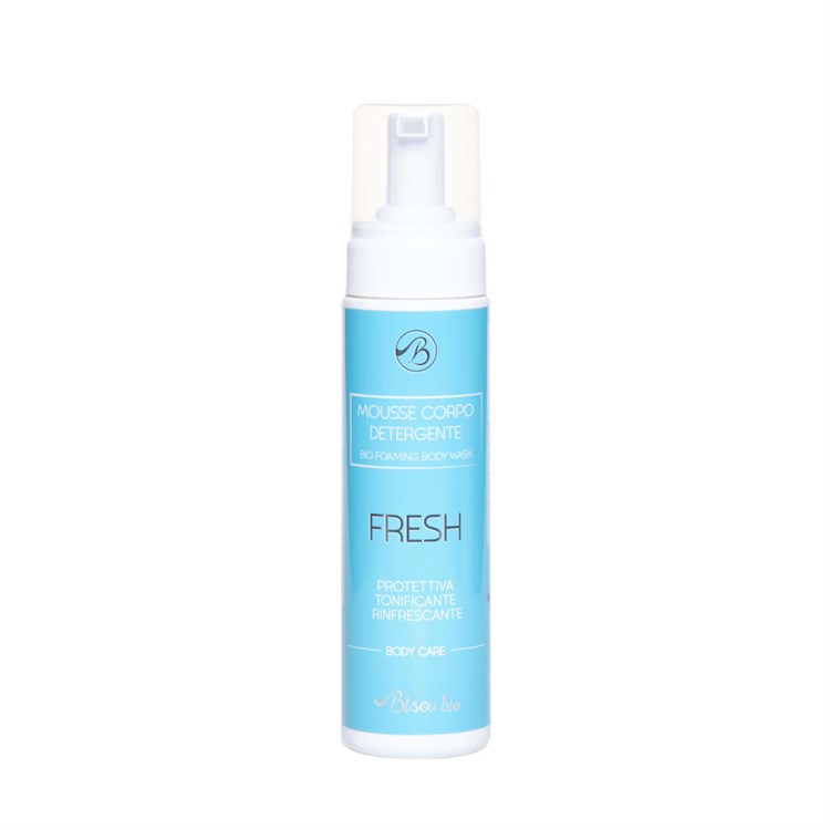 FRESH - MOUSSE DETERGENTE CORPO AL TALCO BisouBio BisouBio