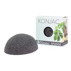 KONJAC SPONGE VISO - CARBONE DI BAMBOO Elicious