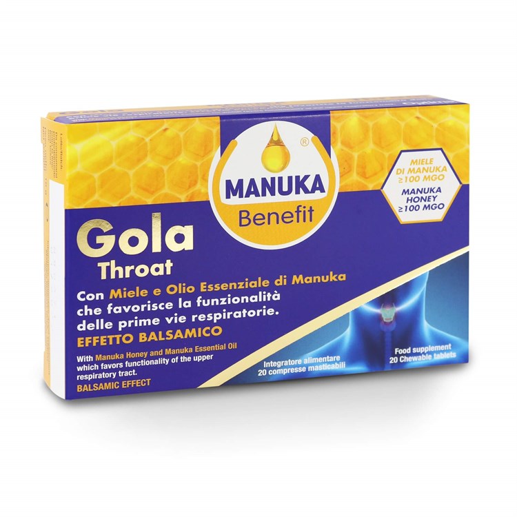 MANUKA BENEFIT - GOLA VOCE Optima Naturals Optima Naturals