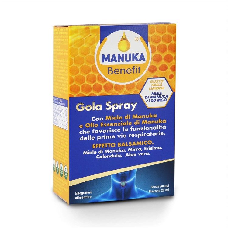 MANUKA BENEFIT - SPRAY GOLA Optima Naturals Optima Naturals