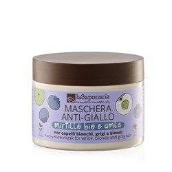 MASCHERA ANTI-GIALLO  MIRTILLO & AMLA  La Saponaria