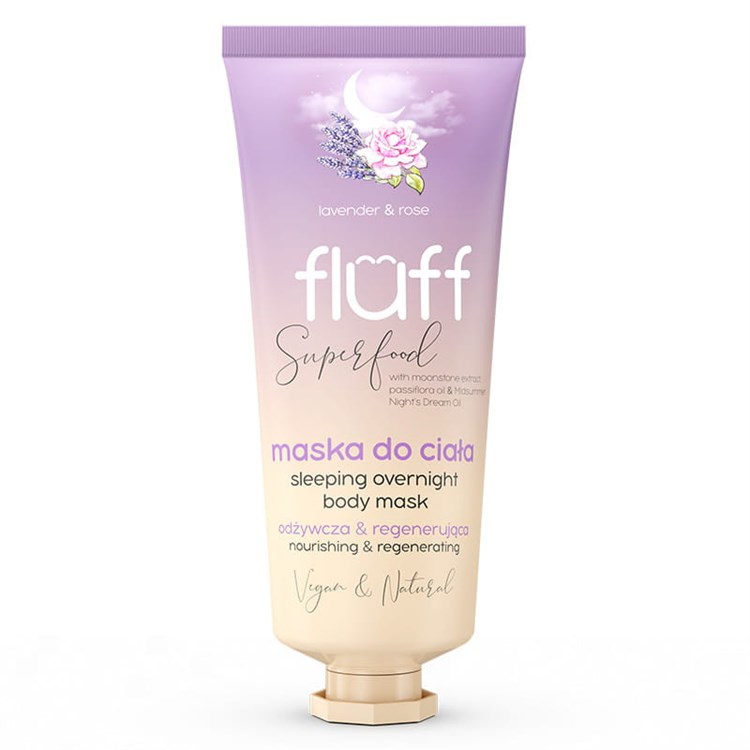 MASCHERA CORPO NOTTE LAVANDA & ROSA Fluff Fluff