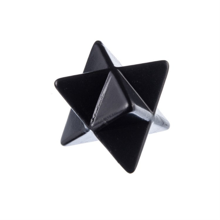 MERKABA IN SHUNGITE LUCIDA Cristalli e altro Cristalli e altro