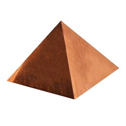 Piramide nobile con base in legno - Bio Luce