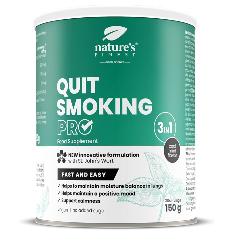 QUIT SMOKING PRO - INTEGRATORE Nature's finest Nature's finest