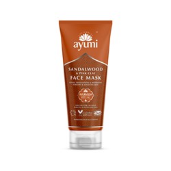 SANDALWOOD - MASCHERA VISO  SANDALO & ARGILLA ROSA  Ayumi