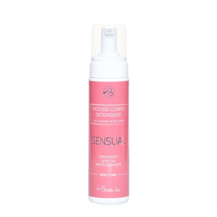 SENSUAL - MOUSSE CORPO DETERGENTE VANIGLIA & SANDALO BisouBio BisouBio