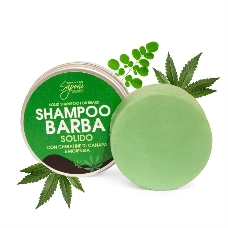 SHAMPOO BARBA SOLIDO Officina dei Saponi Officina dei Saponi