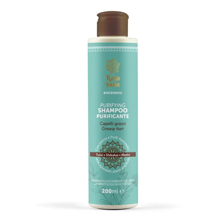 SHAMPOO PURIFICANTE - CAPELLI GRASSI E CON FORFORA Rasayana Rasayana