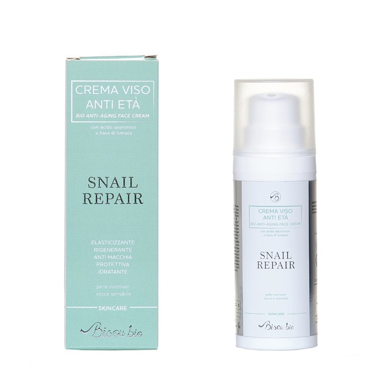 SNAIL REPAIR - CREMA VISO ANTI ETÀ BisouBio BisouBio