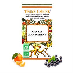 TISANA IN CARAMELLE - RIBES NERO & MANDARINO Biopastille