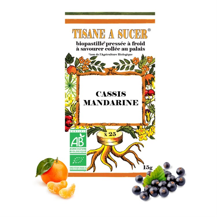 TISANA IN CARAMELLE - RIBES NERO & MANDARINO Biopastille Biopastille