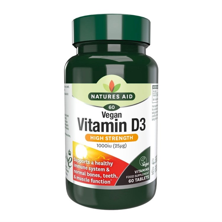 VITAMINA D3 ALTA RESISTENZA - INTEGRATORE Natures Aid Natures Aid