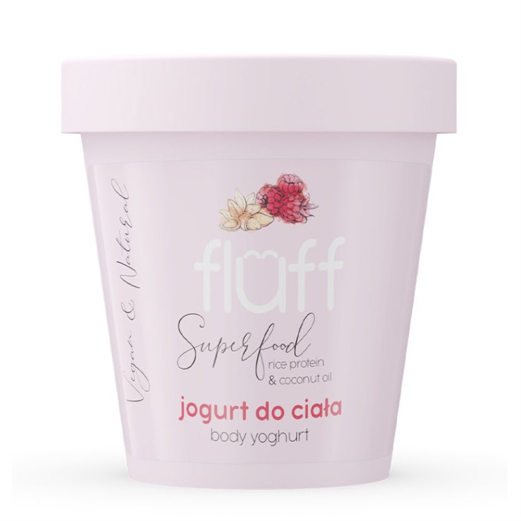 YOGURT CORPO ALLE MANDORLE E LAMPONE Fluff Fluff