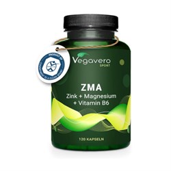 ZMA: ZINCO - MAGNESIO - VITAMINA B6 - INTEGRATORE Vegavero