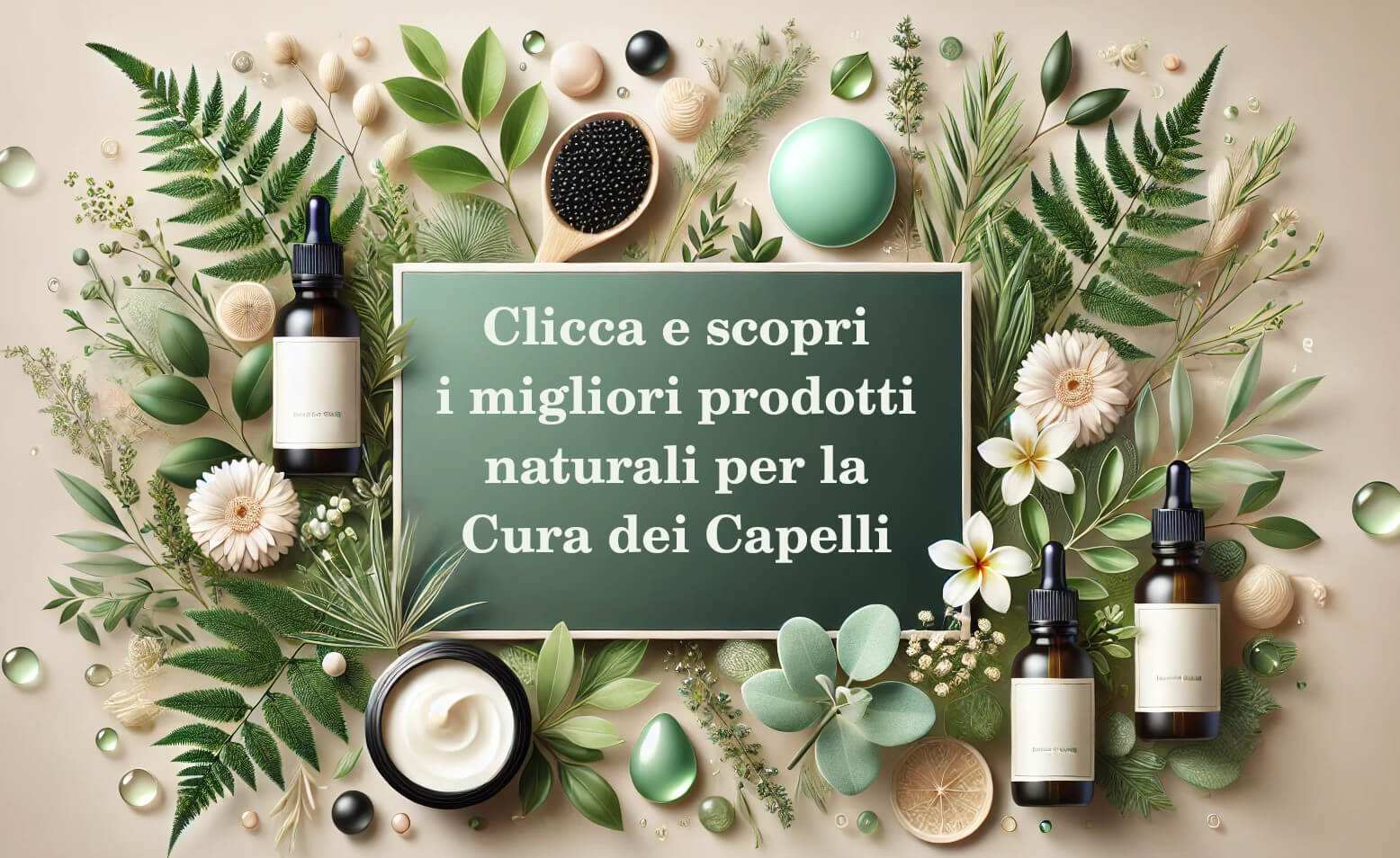 Vendita online dei migliori Prodotti naturali per la Cura dei Capelli