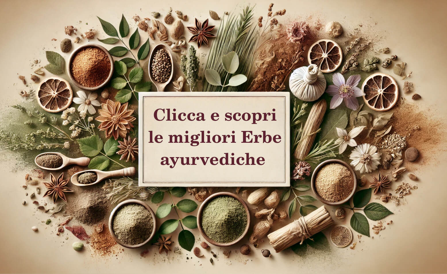 Vendita online delle migliori Erbe ayurvediche pure